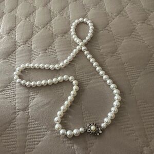 Sarah Coventry Silver and White Pearl Accessories